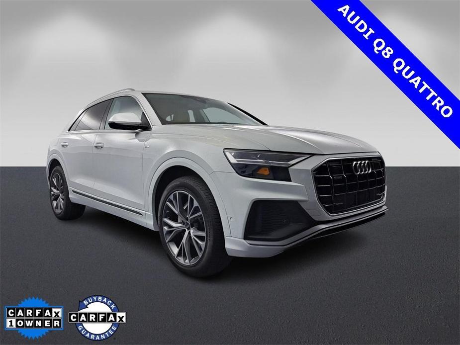 used 2022 Audi Q8 car, priced at $57,000