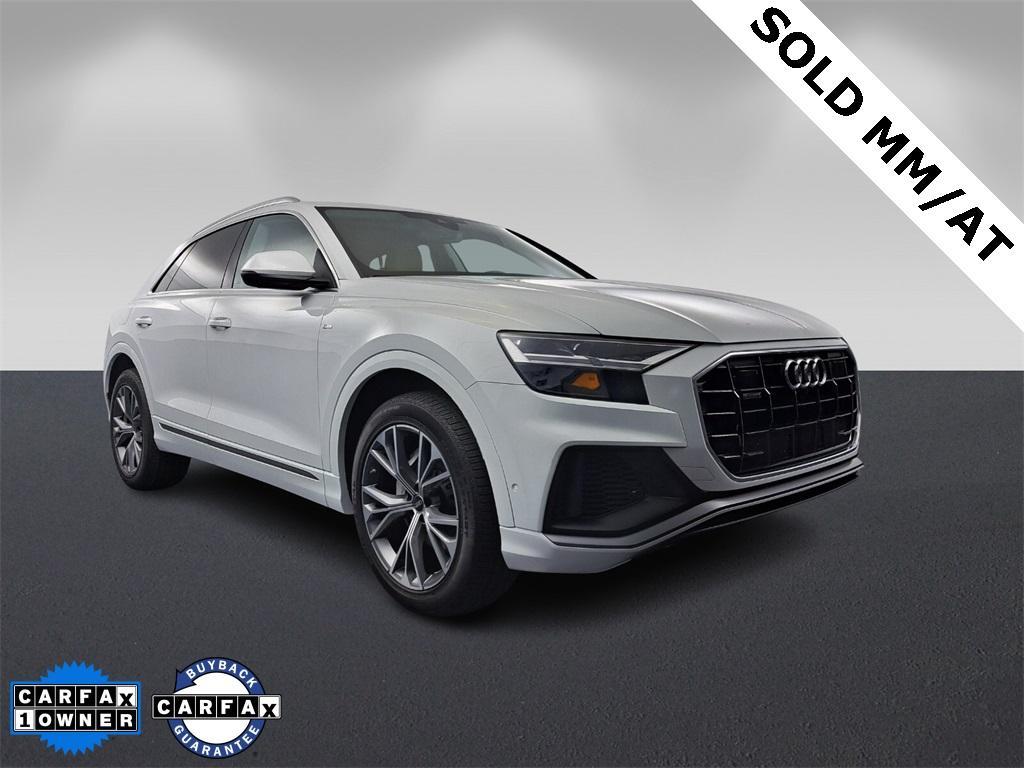 used 2022 Audi Q8 car, priced at $52,995