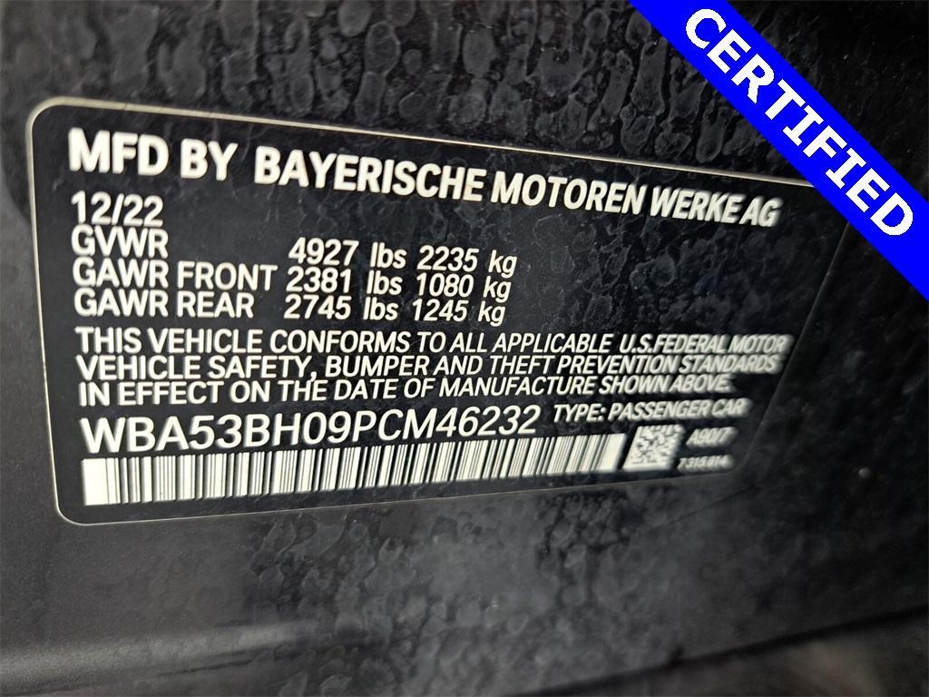 used 2023 BMW 530 car, priced at $35,995
