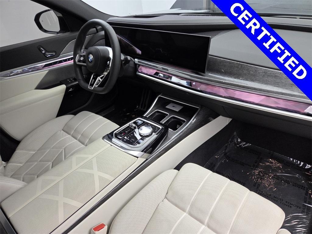 used 2023 BMW 740 car, priced at $67,495
