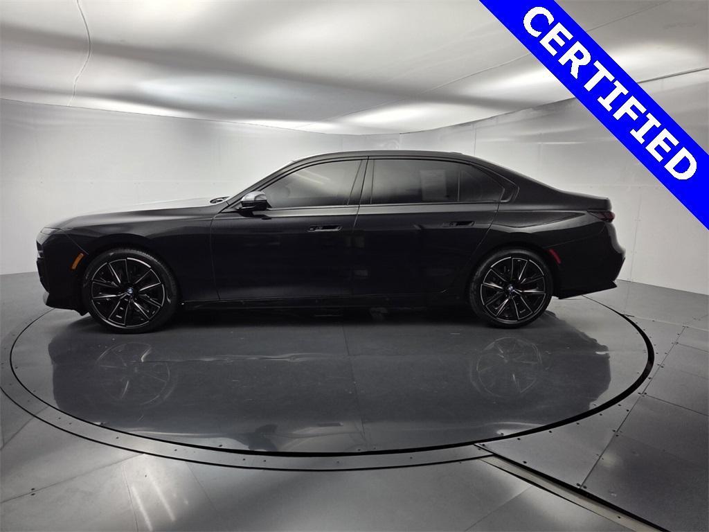 used 2023 BMW 740 car, priced at $67,495