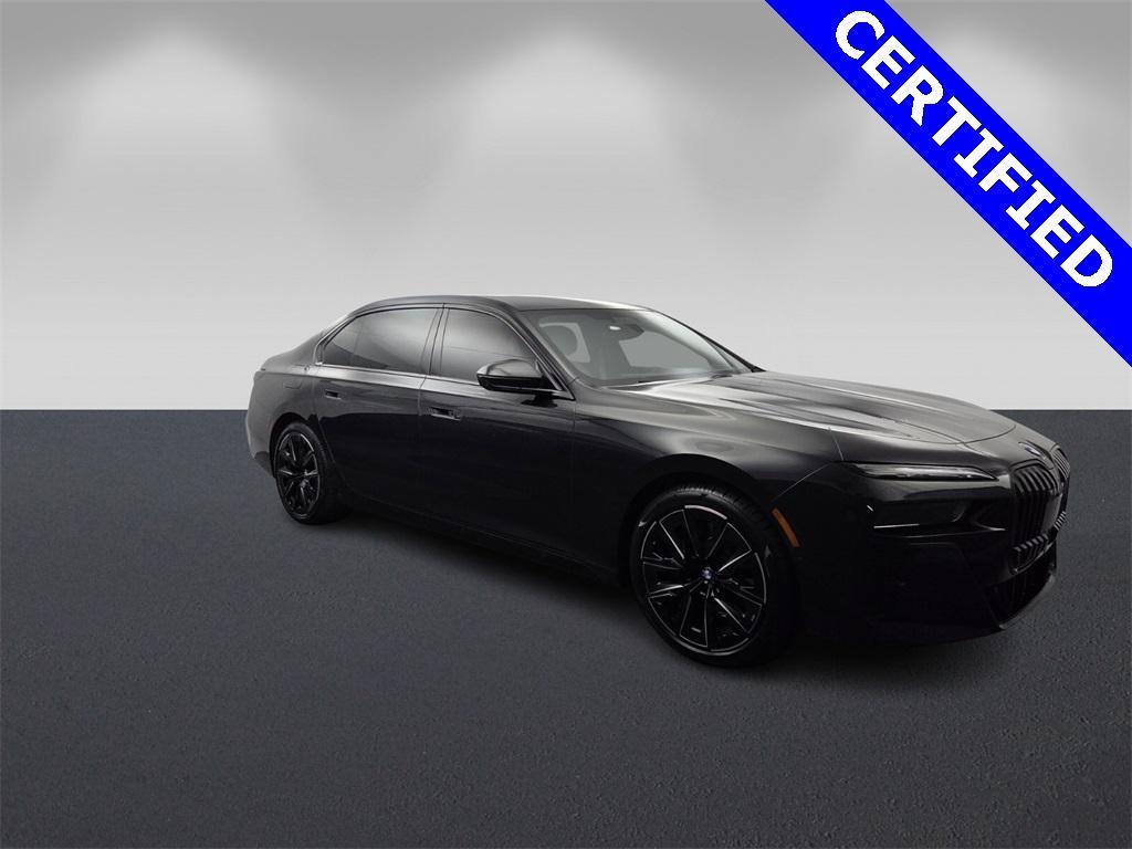 used 2023 BMW 740 car, priced at $67,495