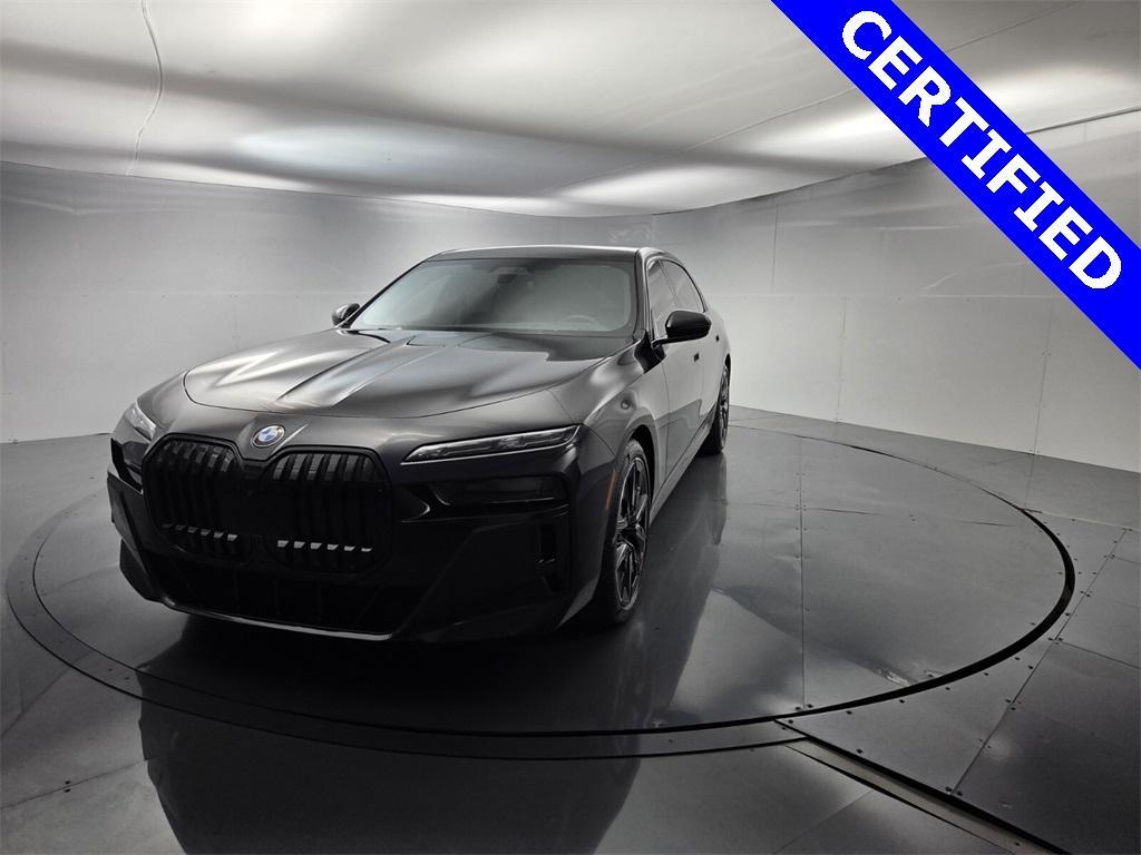 used 2023 BMW 740 car, priced at $67,495