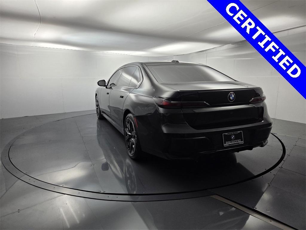 used 2023 BMW 740 car, priced at $67,495