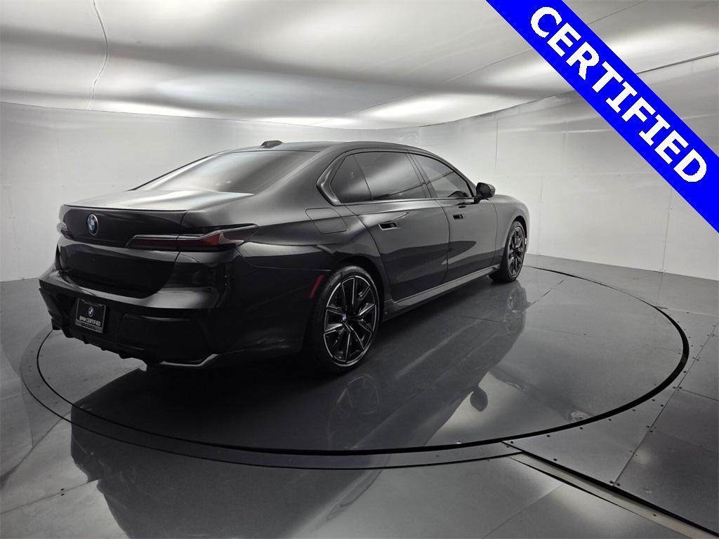 used 2023 BMW 740 car, priced at $67,495