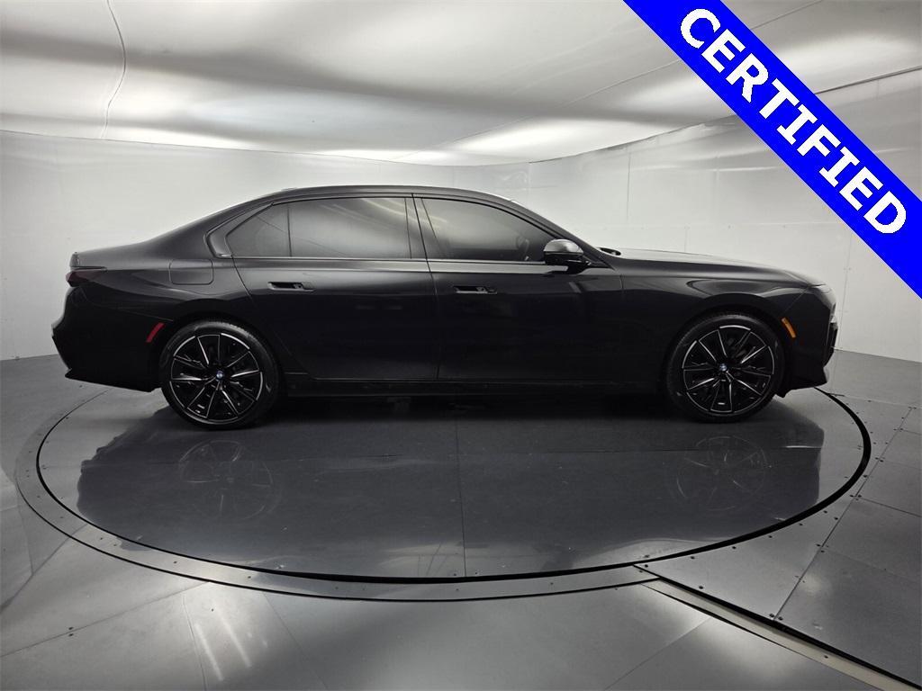 used 2023 BMW 740 car, priced at $67,495