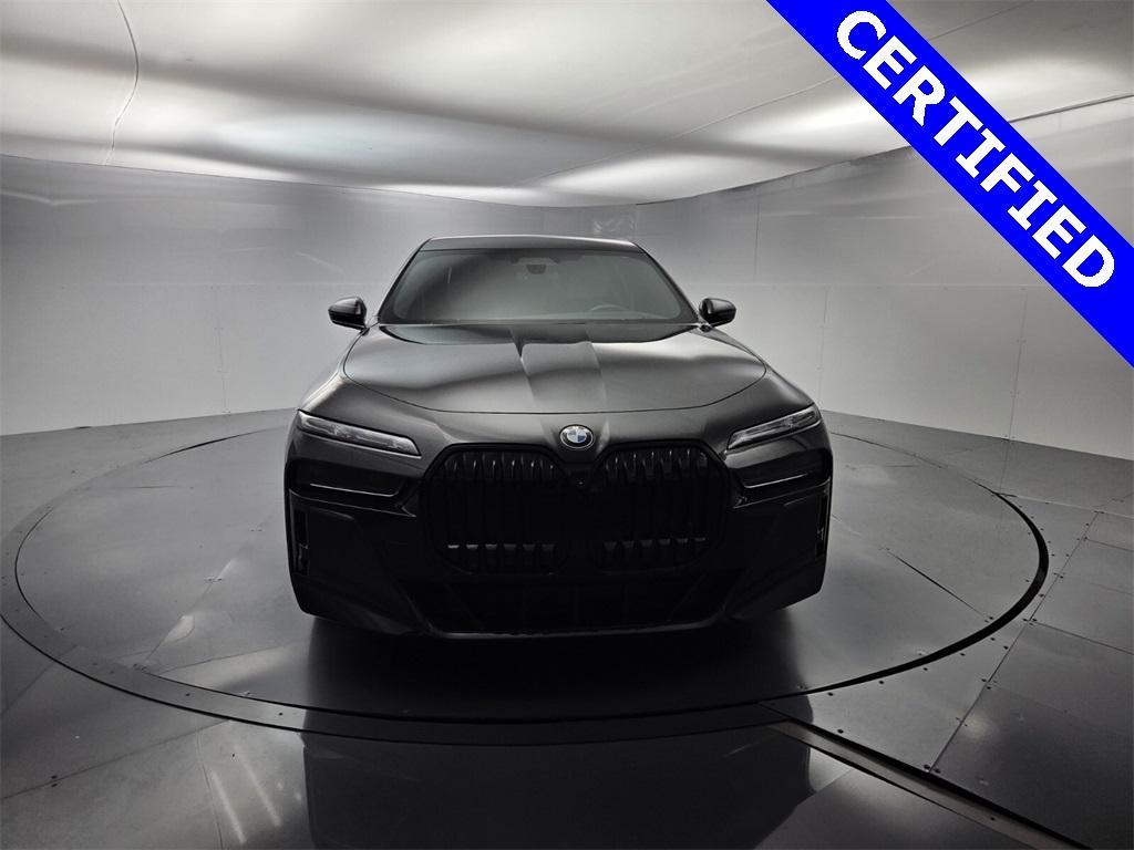 used 2023 BMW 740 car, priced at $67,495