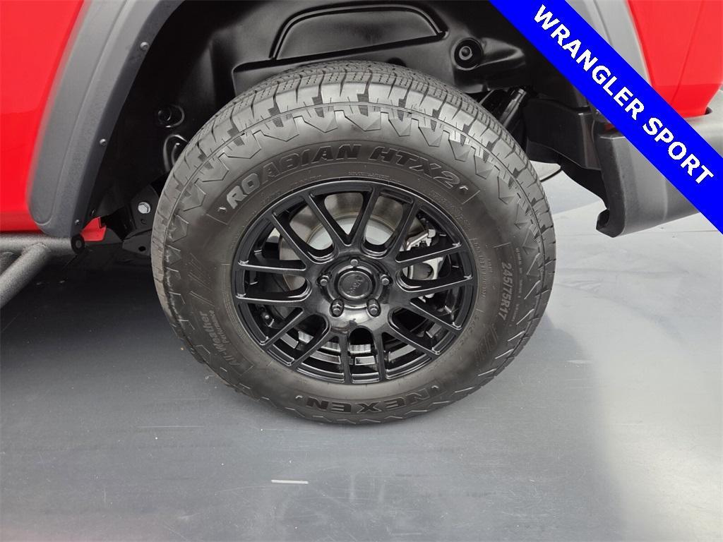 used 2025 Jeep Wrangler car, priced at $33,995