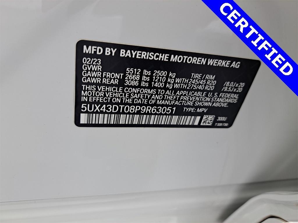 used 2023 BMW X4 car, priced at $53,495