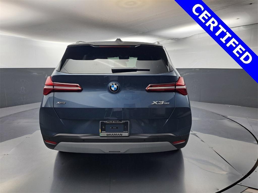 used 2025 BMW X3 car, priced at $52,295