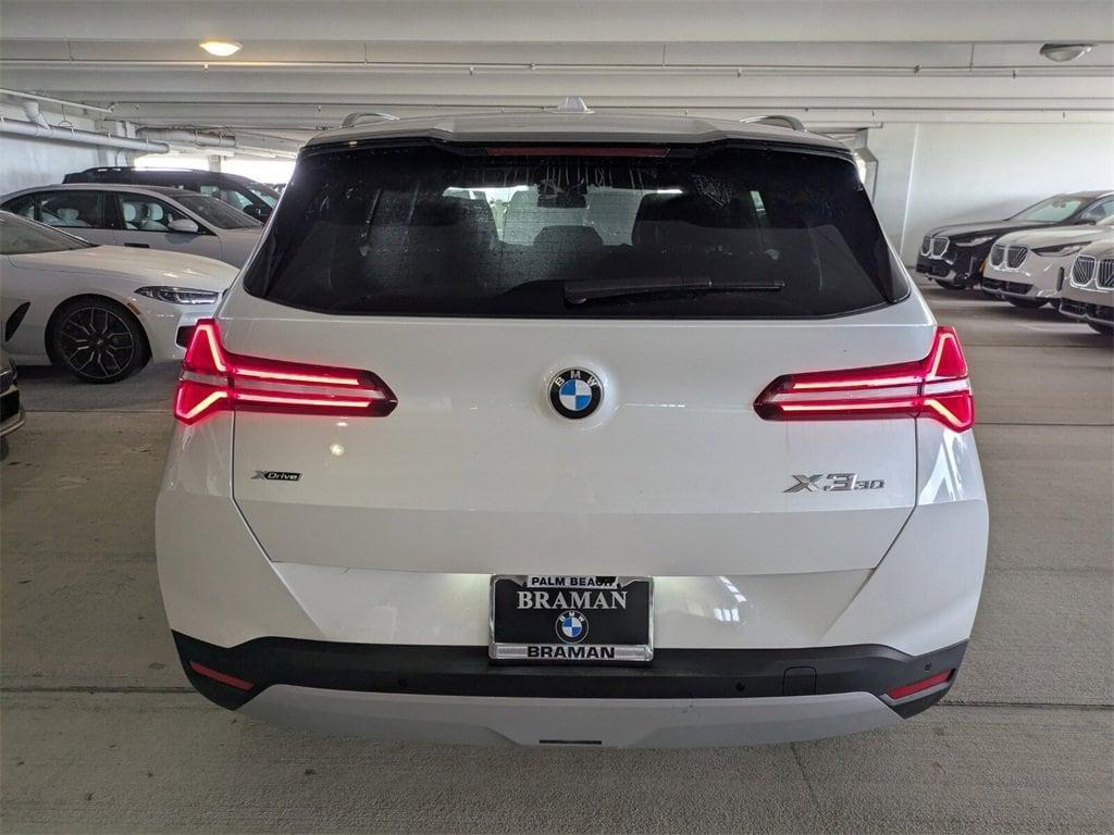 new 2025 BMW X3 car