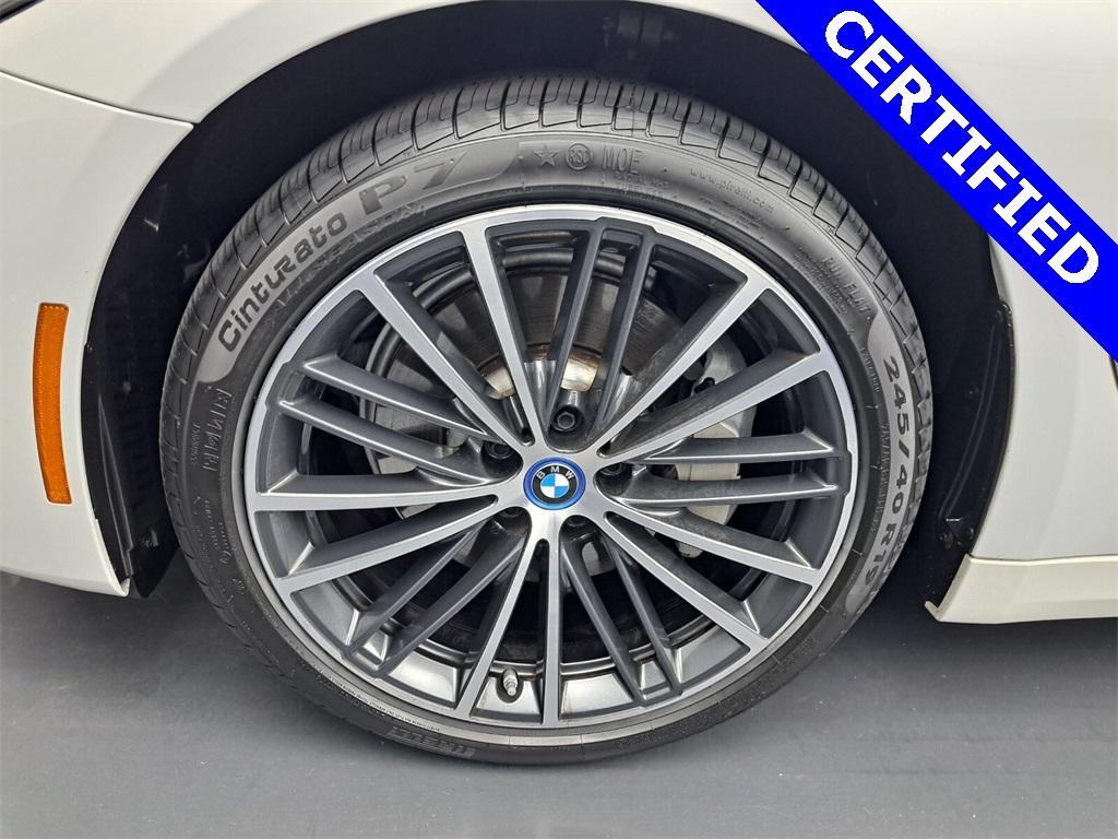 used 2022 BMW 530e car, priced at $35,495