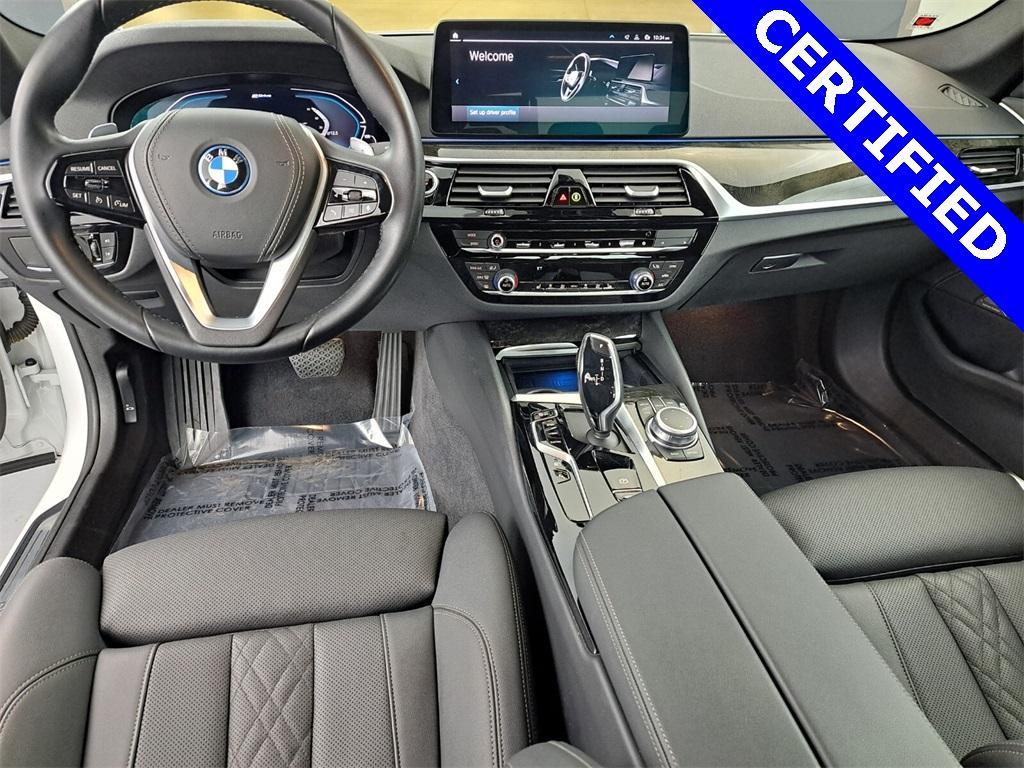 used 2022 BMW 530e car, priced at $35,495