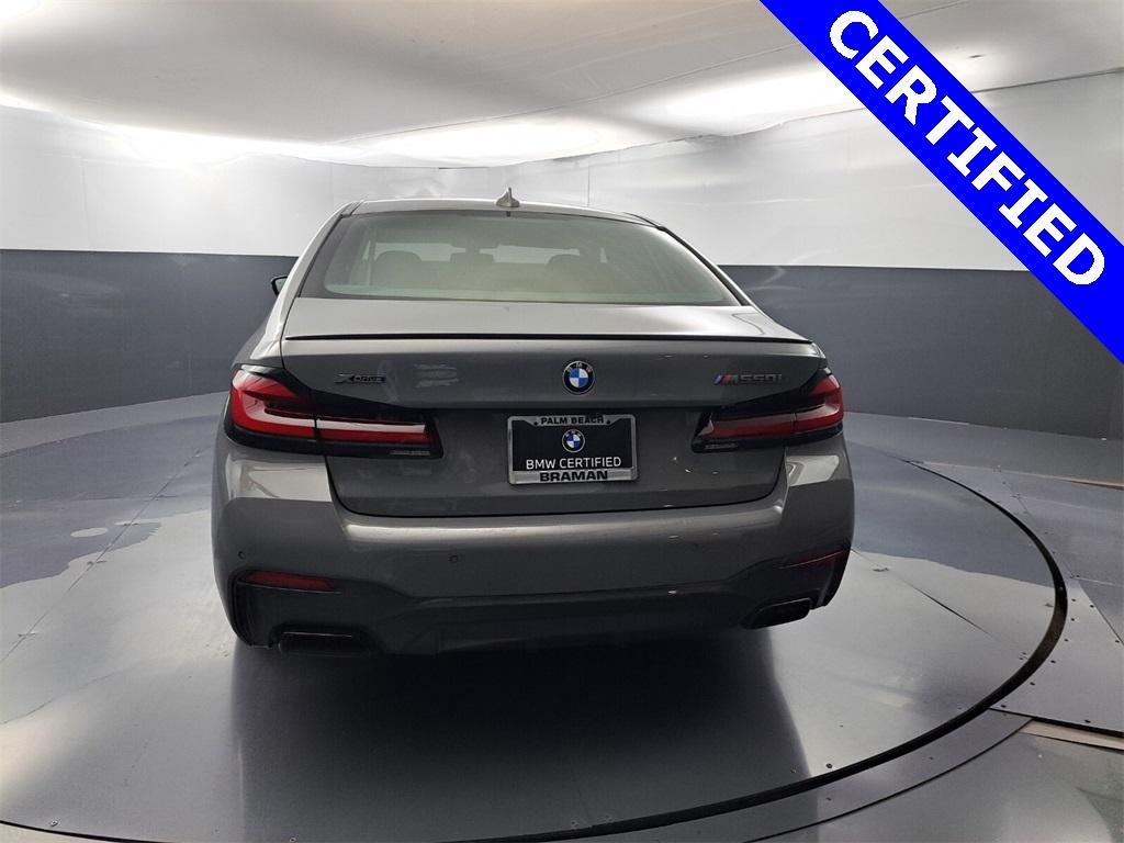 used 2022 BMW M550 car, priced at $58,995