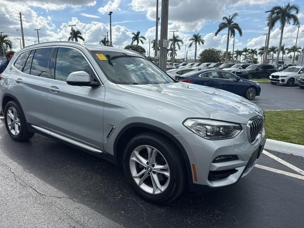 used 2021 BMW X3 car, priced at $26,495