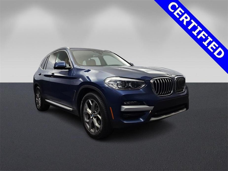 used 2021 BMW X3 car, priced at $34,895