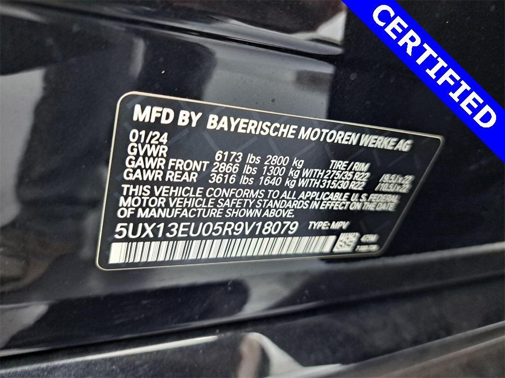 used 2024 BMW X5 car, priced at $69,495