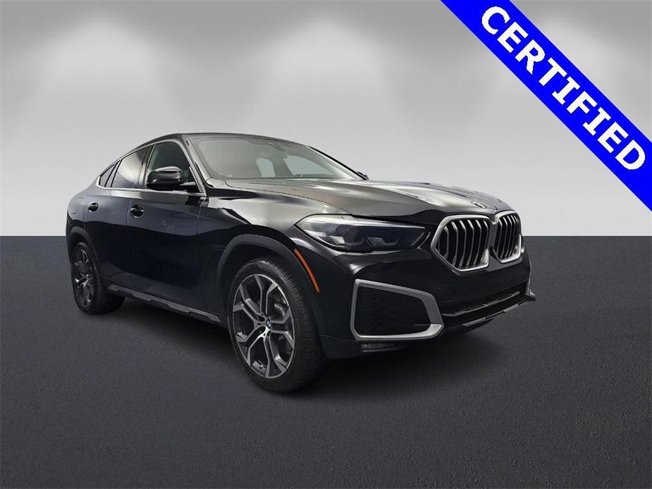 used 2021 BMW X6 car, priced at $55,995