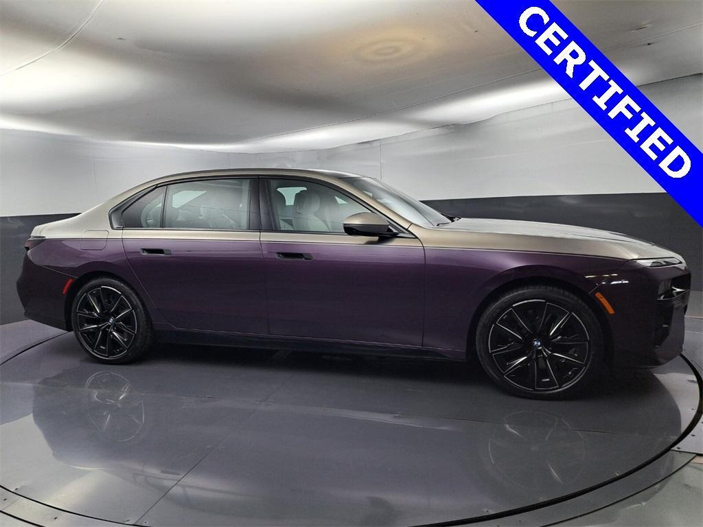 used 2024 BMW 740 car, priced at $86,995