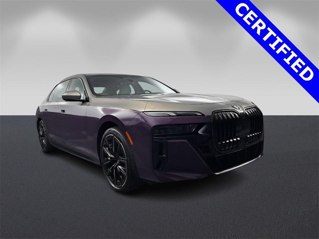 used 2024 BMW 740 car, priced at $86,995