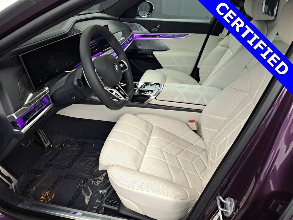 used 2024 BMW 740 car, priced at $86,995