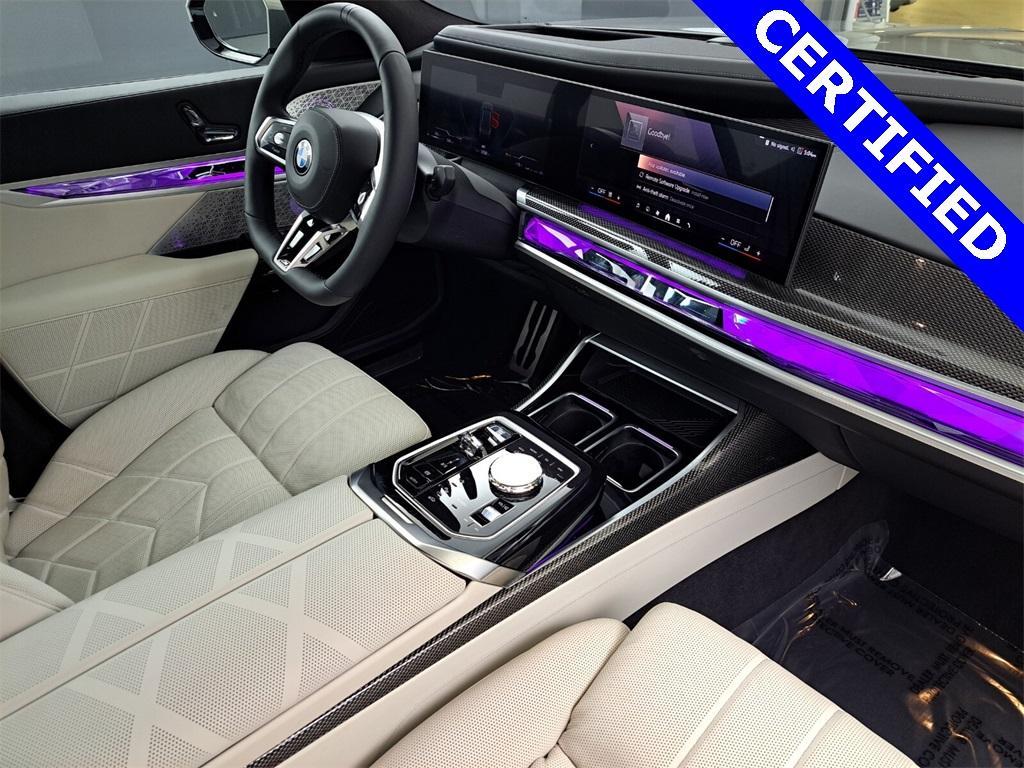 used 2024 BMW 740 car, priced at $86,995