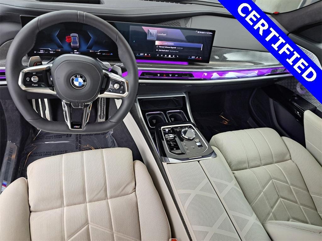 used 2024 BMW 740 car, priced at $86,995