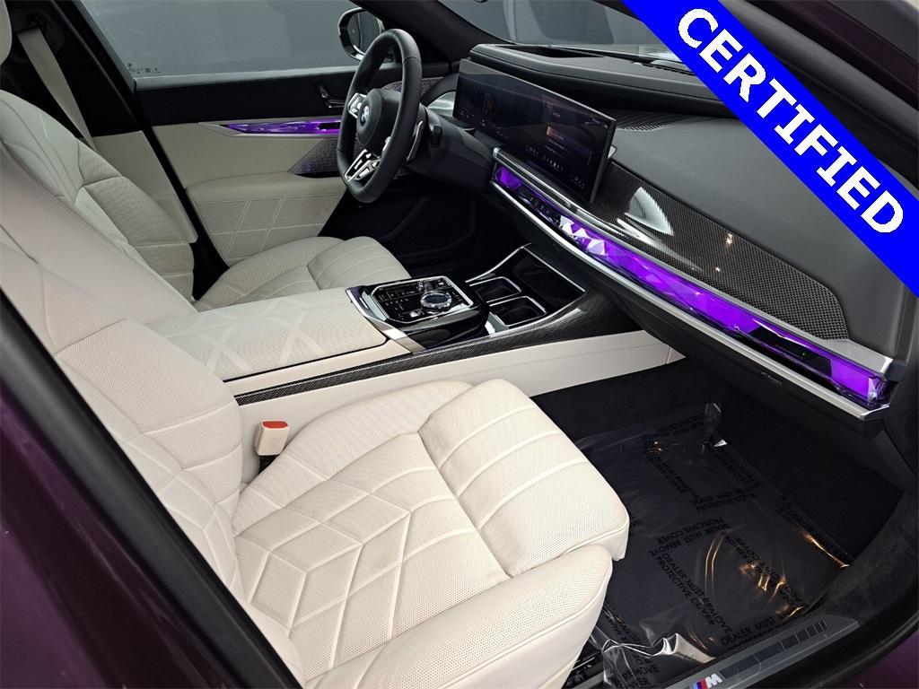 used 2024 BMW 740 car, priced at $86,995
