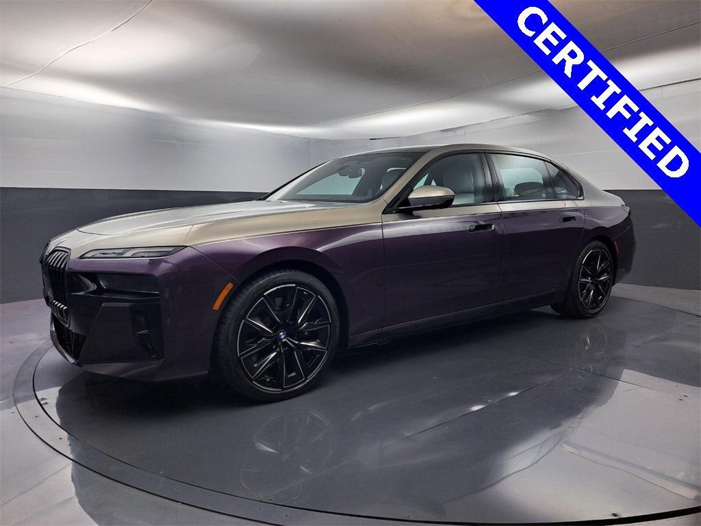 used 2024 BMW 740 car, priced at $86,995