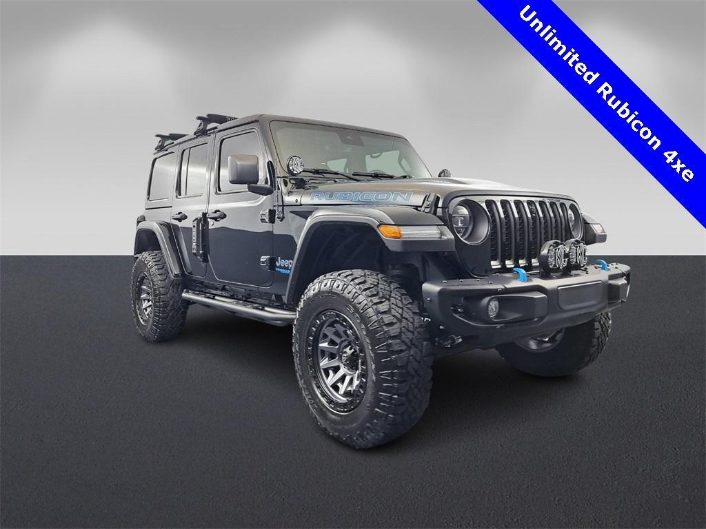 used 2021 Jeep Wrangler Unlimited 4xe car, priced at $34,495