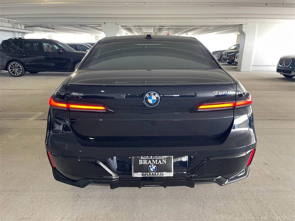 new 2025 BMW 750e car