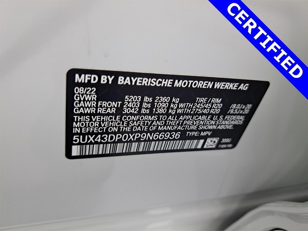 used 2023 BMW X3 car, priced at $42,495