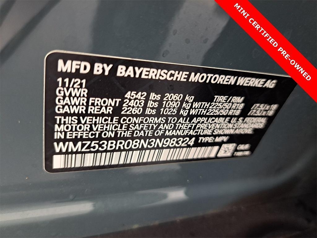 used 2022 MINI Countryman car, priced at $28,995