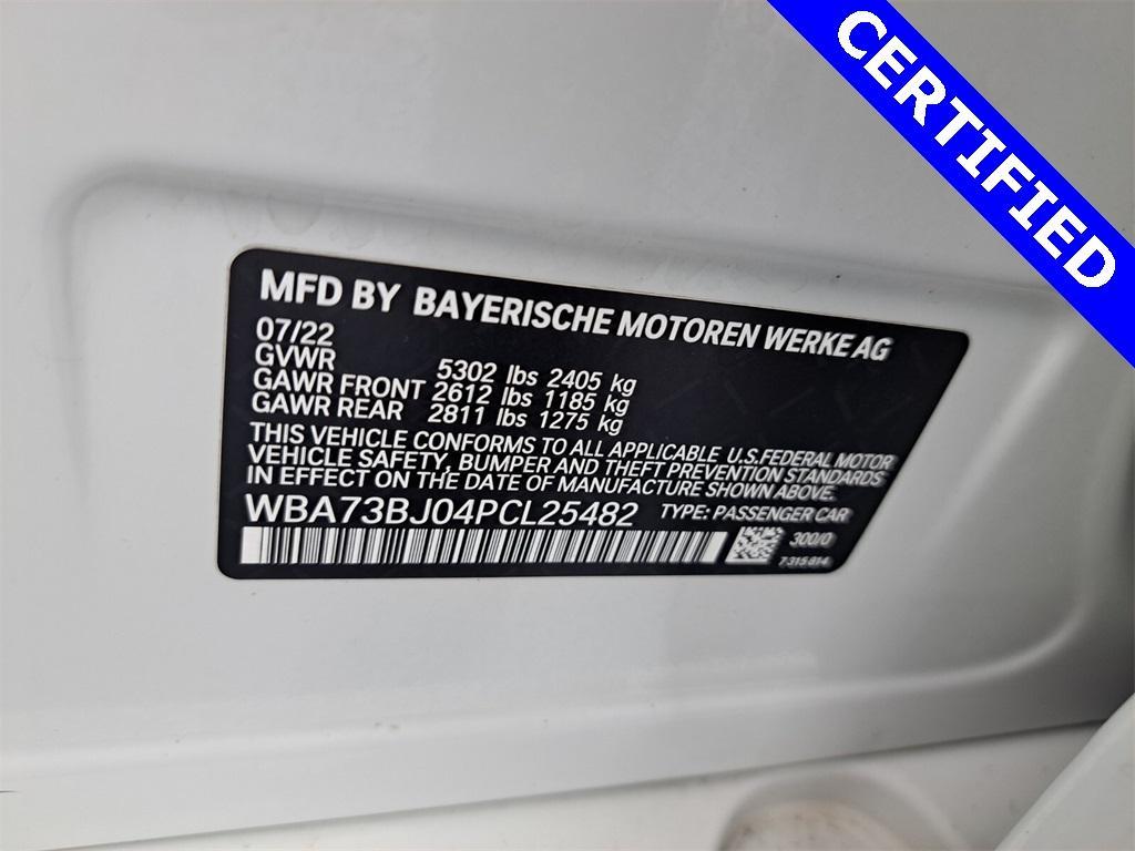 used 2023 BMW 540 car, priced at $52,995