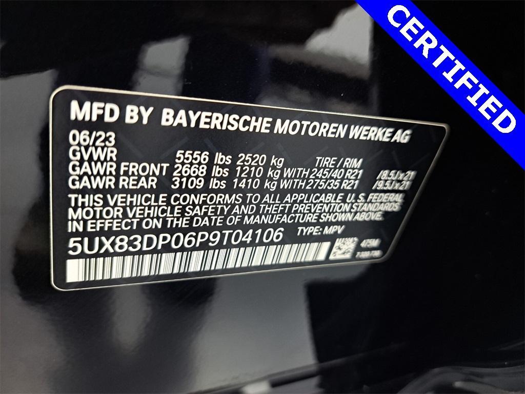 used 2023 BMW X3 car, priced at $57,999