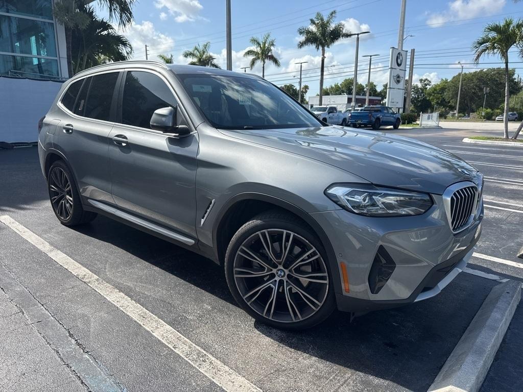 used 2023 BMW X3 car, priced at $37,495