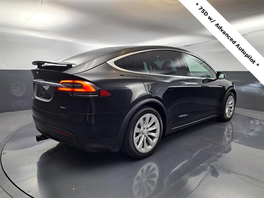 used 2018 Tesla Model X car, priced at $27,995