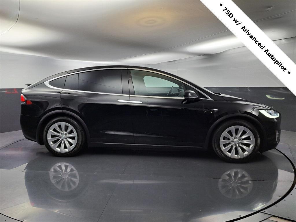 used 2018 Tesla Model X car, priced at $27,995