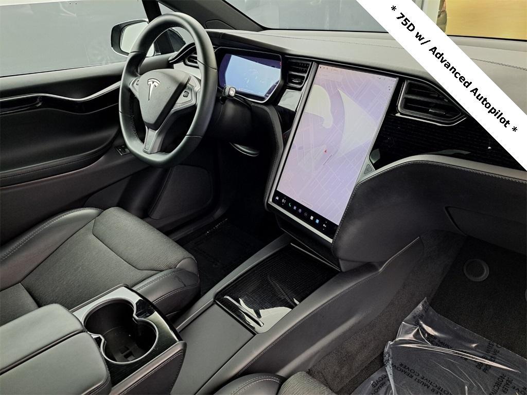 used 2018 Tesla Model X car, priced at $27,995