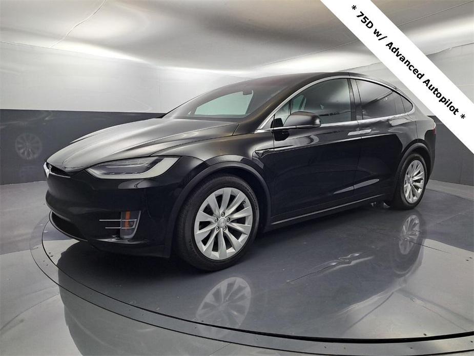 used 2018 Tesla Model X car, priced at $27,995