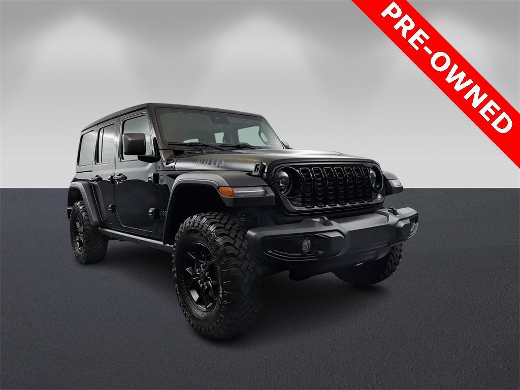 used 2024 Jeep Wrangler car, priced at $47,695