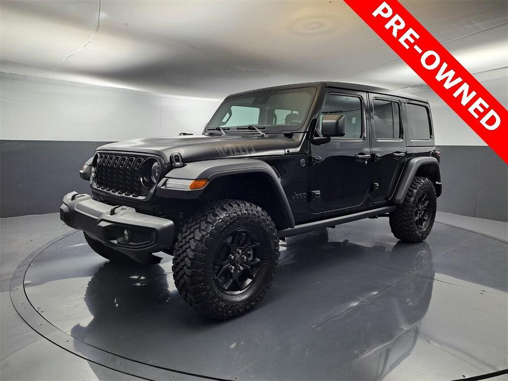 used 2024 Jeep Wrangler car, priced at $47,695