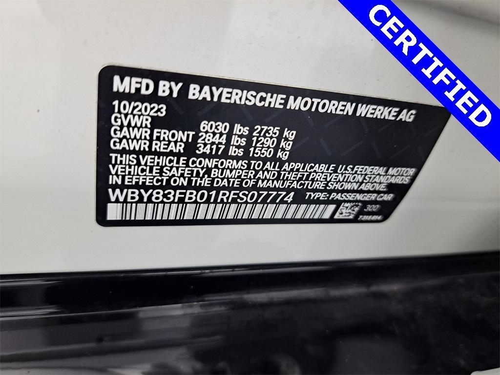 used 2024 BMW i4 Gran Coupe car, priced at $48,995