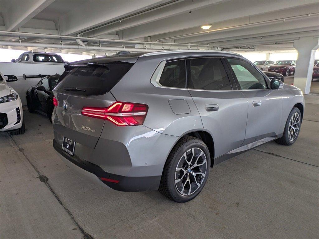new 2025 BMW X3 car