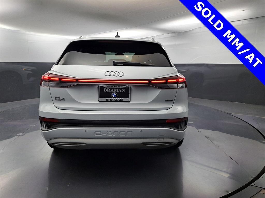 used 2022 Audi Q4 e-tron car, priced at $28,995
