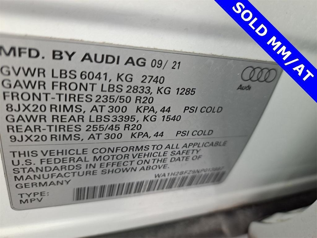 used 2022 Audi Q4 e-tron car, priced at $28,995