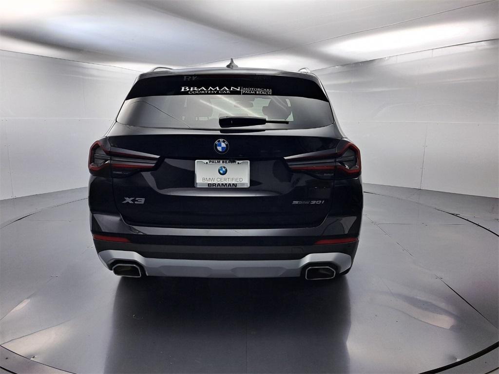 used 2024 BMW X3 car, priced at $45,495