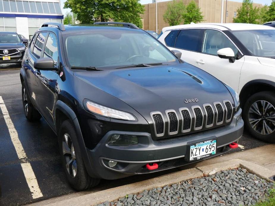 used 2015 Jeep Cherokee car, priced at $16,995