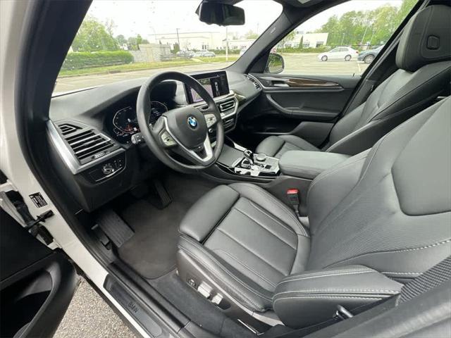 used 2022 BMW X3 car, priced at $31,990