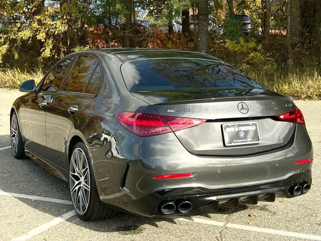 used 2023 Mercedes-Benz AMG C 43 car, priced at $48,990